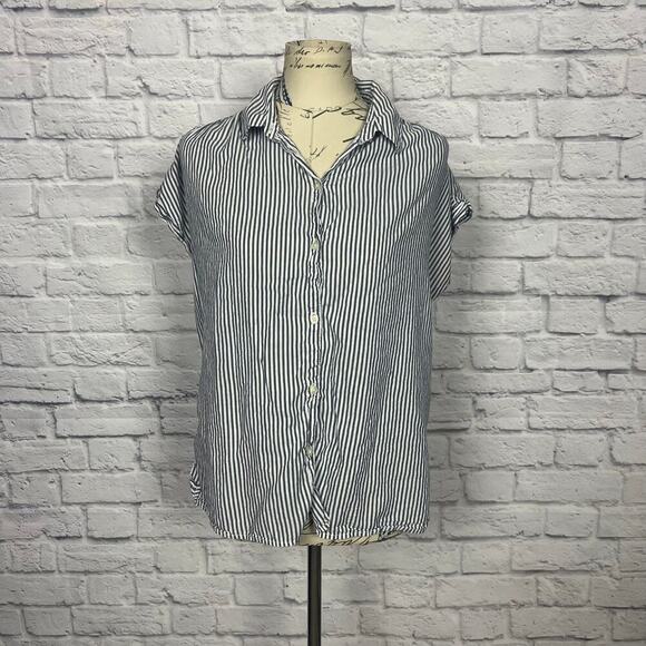 Old Navy Tops - Old Navy Stripe Button Up Women's Blouse